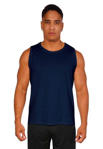 Tank Top Baumwolle, Ärmelloses Sommer Shirt, Achselshirt