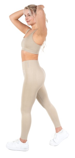 2 piece set Sport outfit - Sport leggings high waist and Bra