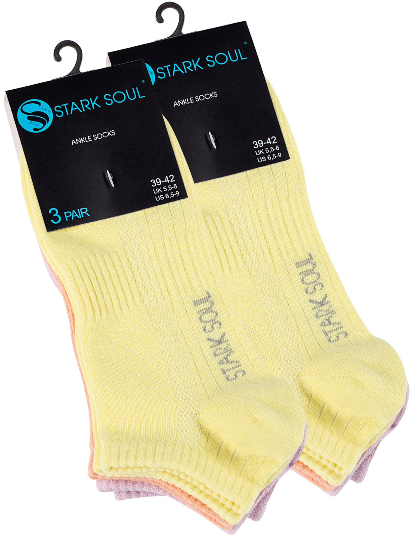 Socken Sockswear Baumwolle, Paar Damen | gekämmte 6 | Sneaker Mesh