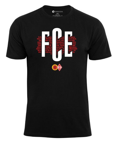 T-Shirt FCE mit Songtext Mythos Mannsberg